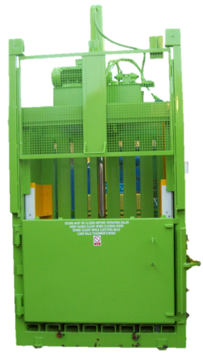 Mill Size Baler with Counter Balance Gate