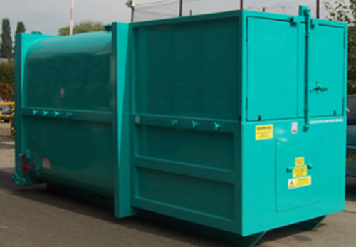 14 Yard Skip Portable Compactor for Hand Loading